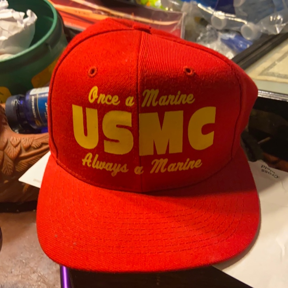 Once a Marine always a Marine hat